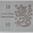 10 Markkaa 1963 Litt. A AZ6819118 - pikkukuva 2