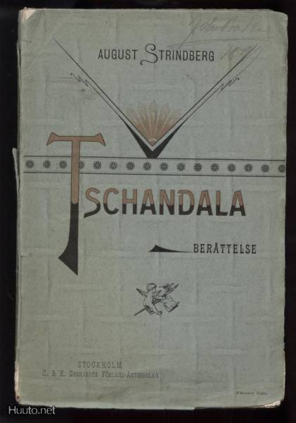 August Strindberg: Tshandala nid. 1.p 1897 Harvinainen