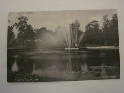 VANHA Postikortti Helsinki 1937