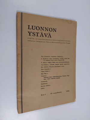 Luonnon ystävä 1/1946