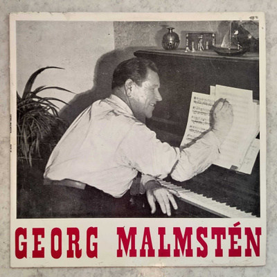 GEORG MALMSTÉN Laulaa Omia Iskelmiään – PSO RI LP 1968/1972