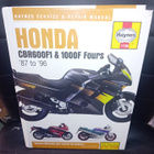Korjauskäsikirja HONDA CBR600F1 & 1000F FOURS '87 to '96 - pikkukuva 1