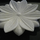 Lotus marmori kulho alusta Intia Halkaisija n. 19,5 cm - pikkukuva 3