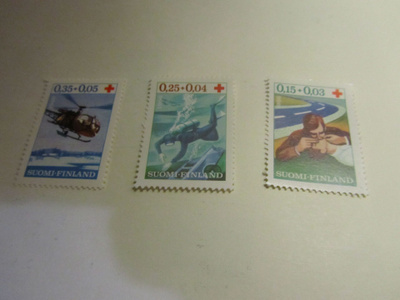 1966 punainen risti sarja, postituore