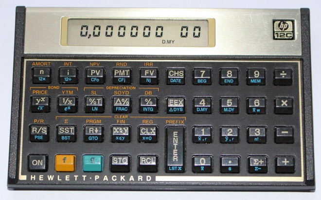 HP 12c rahoituslaskin