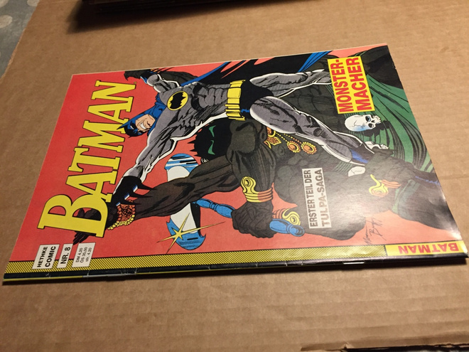BATMAN MONSTER MACHER 8/1991 HYVÄ