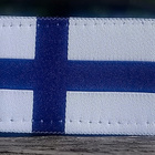 SA - Tarrallinen lippu. Koko - 50*30 mm. Hyväkuntoinen. - pikkukuva 5