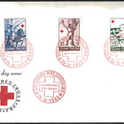 FDC 1955 Punainen Risti  LaPe 447-449  LOISTOT - pikkukuva 1