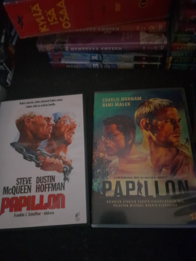 papillon uusi ja vanha versio