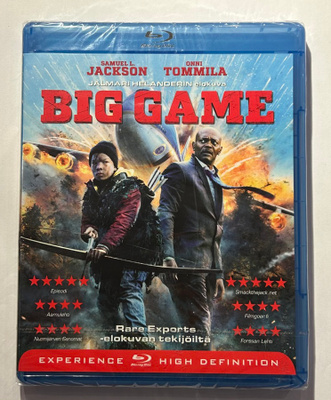 BIG GAME - Blu-ray, uusi