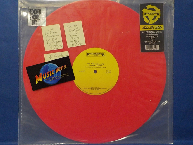 COREY TAYLOR / DEAD BOYS - ALL THIS AND MORE 12" SINGLE UUSI