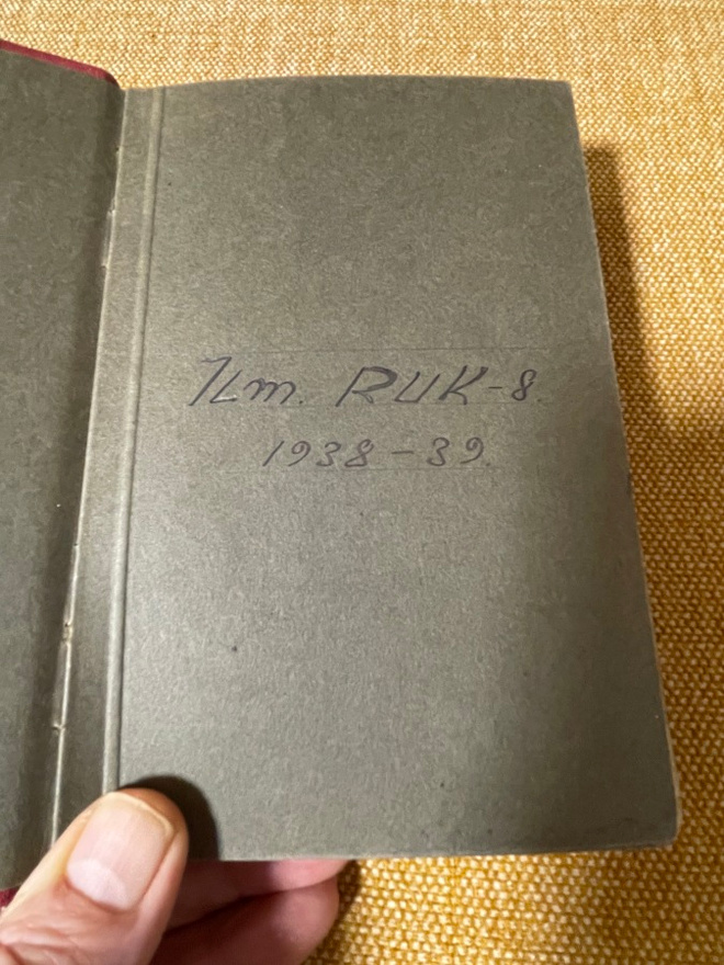 Lentoruk 8 Kauhava valokuva albumi 1938-1939