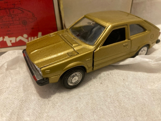 Honda Accord mk1 1/40. Pienoismalli 70-l ,Made in Japan.