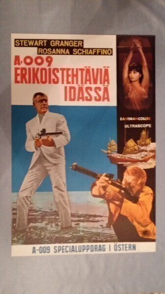A 009 - Erikoistehtävä Idässä Vanha Elokuvajuliste
