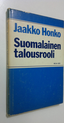Jaakko Honko : Suomalainen talousrooli