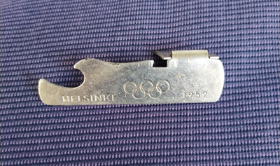 HELSINKI 1952 GWS BOTTLE/CAN OPENER