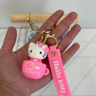 UUSI! Hello Kitty Kahvikuppi -Avaimenperä Rannelenkillä - pikkukuva 4
