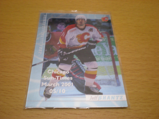 Jeff Shantz 2000-01 Be A Player Signature Series # 169  Chic