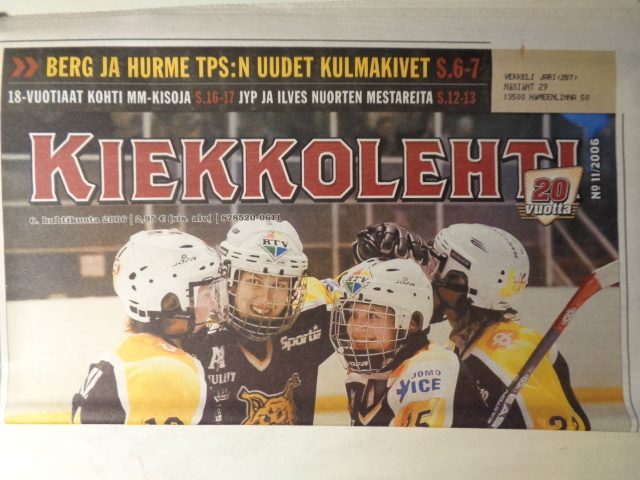 Jääkiekkolehti Nro 11/2006 (23.11)