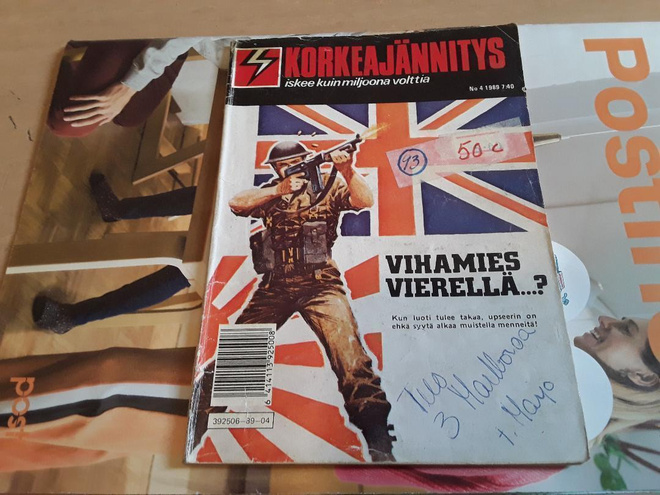Korkeajännitys 1989 04: Vihamies vierellä...?