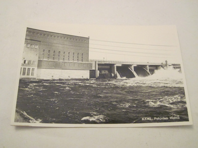 VANHA Postikortti Kemi 1950-l Alkup.Mallikappale
