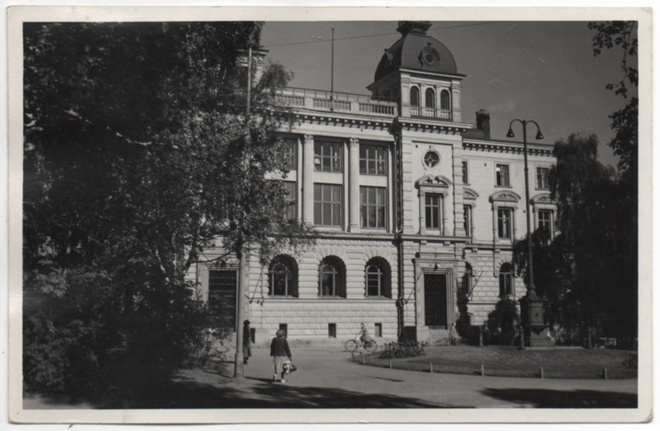 Oulu Kaupungintalo 50-luku mv-kortti