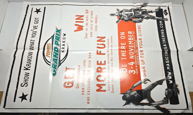 Magic the Gathering Grand Prix Krakow 2007 Promo juliste
