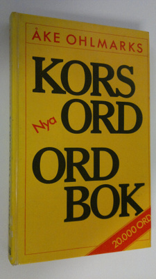 Åke Ohlmarks : Korsord nya ordbok