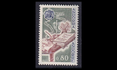Andorra Fr 284 ** Kulttuuri-instituutti (1977)