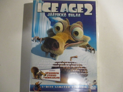 DVD ICE AGE 2 JÄÄTIKKÖ SULAA