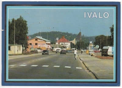 Ivalo kylänraittia Lappi