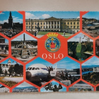 Oslo, Norway, kulkenut postikortti - pikkukuva 1