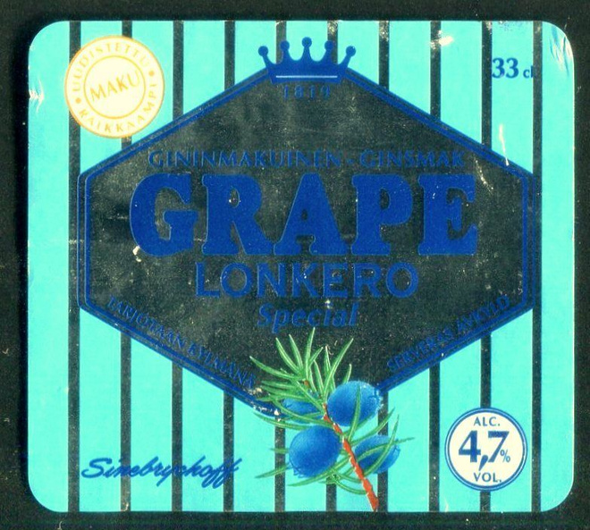 GRAPE LONKERO 33 CL