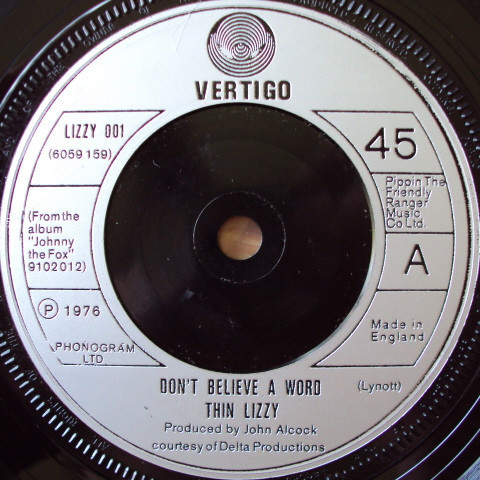 THIN LIZZY - DONT BELIEVE