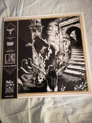 Malum/Lathspell - luciferian nightfall (vinyl, lp)