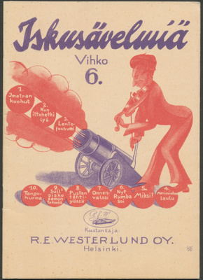 Iskusävelmiä no. 6 - Lauluvihko - R. E. Westerlund Oy
