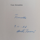 Antti Tuuri : Uusi Jerusalem : kertomus (signeerattu, tek... - pikkukuva 3