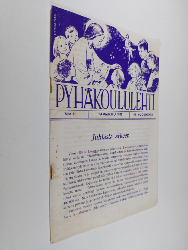 T. J. Vauramo : Pyhäkoululehti 1/1956