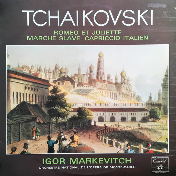 Pyotr Ilyich Tchaikovsky Igor Markevitch Orchestre Nation LP