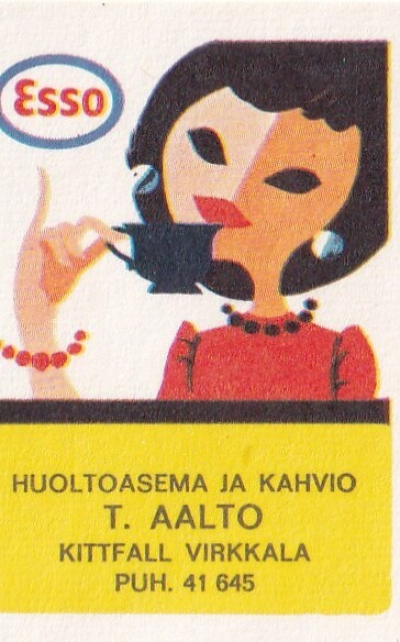 Kittfal, Virkkala. T. Aalto, ESSO,  s63