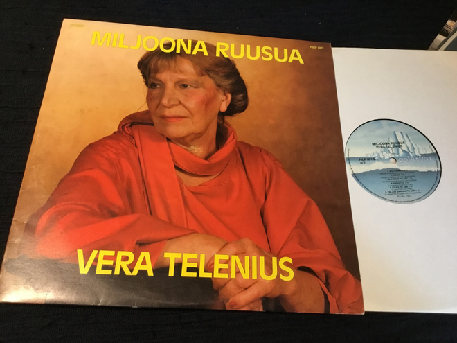Vera Telenius Miljoona ruusua 1984 Lp