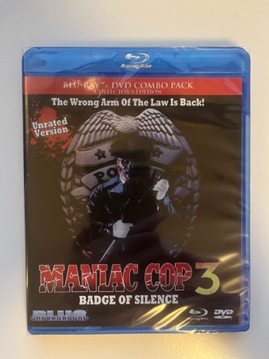 Maniac Cop 3 (Blu-ray + DVD) 1993 [Blue Underground] UUSI