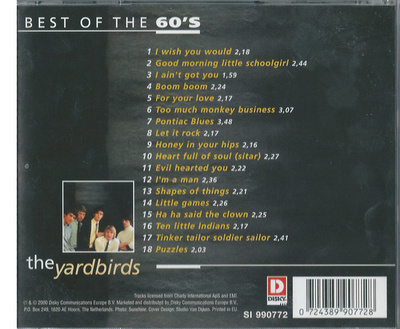 YARDBIRDS - BEST