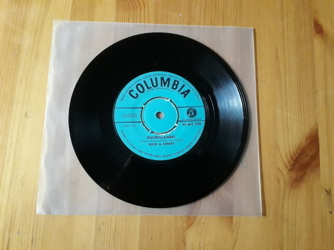 Bosse & Robert – Duudillandei 7" orig 1966 Folk