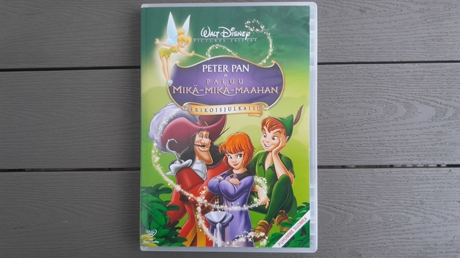 DVD: Peter Pan ja Paluu Mikä-Mikä-Maahan, Erikoisjulkaisu