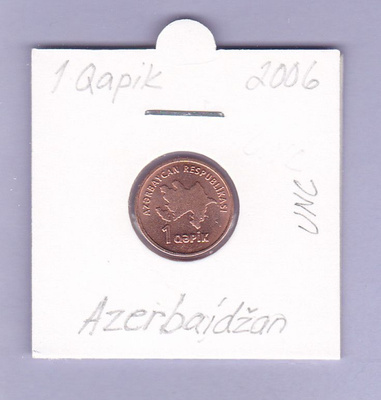 Azerbaidzan 1 Qapik v.2006 UNC KM#39