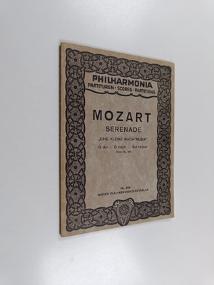 Mozart serenade - Eine Kleine Nachtmusik ; G dur - G majo...