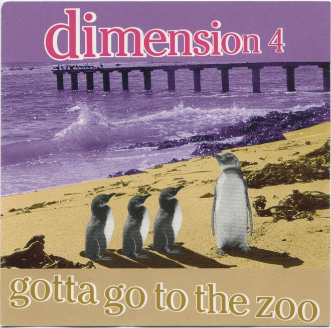 DIMENSION 4: Gotta Go To The Zoo - CD 1992 – Strawberry Recs