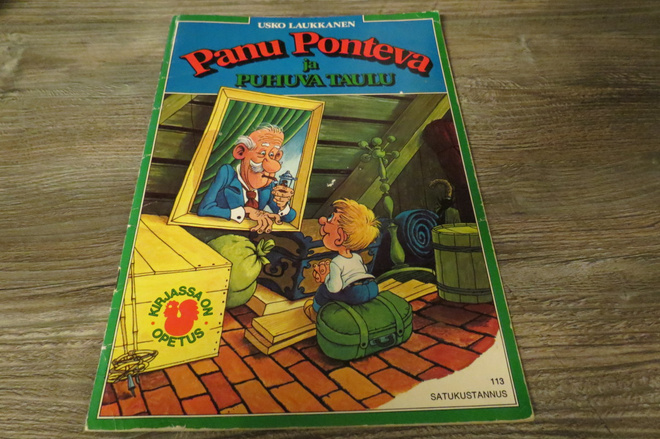 USKO LAUKKANEN: PANU PONTEVA JA PUHUVA TAULU