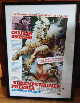Verenpunainen preeria elokuvajuliste( Charles Bronson )